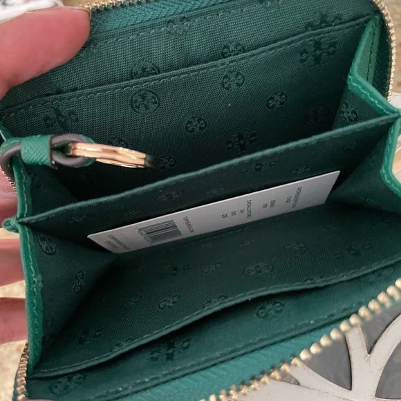New Tory Burch cardholder zipper 🍀 - Picture 3 of 3